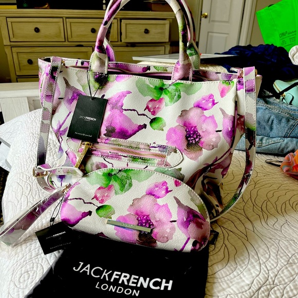 Jack French tote bag with small purse - Picture 1 of 4